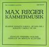 LP Record MAX REGER - STANLEY WEINER , GISELL - Kleine Sonate D-Moll Op.103 Nr.1 Fü SM93309 Da Camera Magna 1970 Germany Classical Used