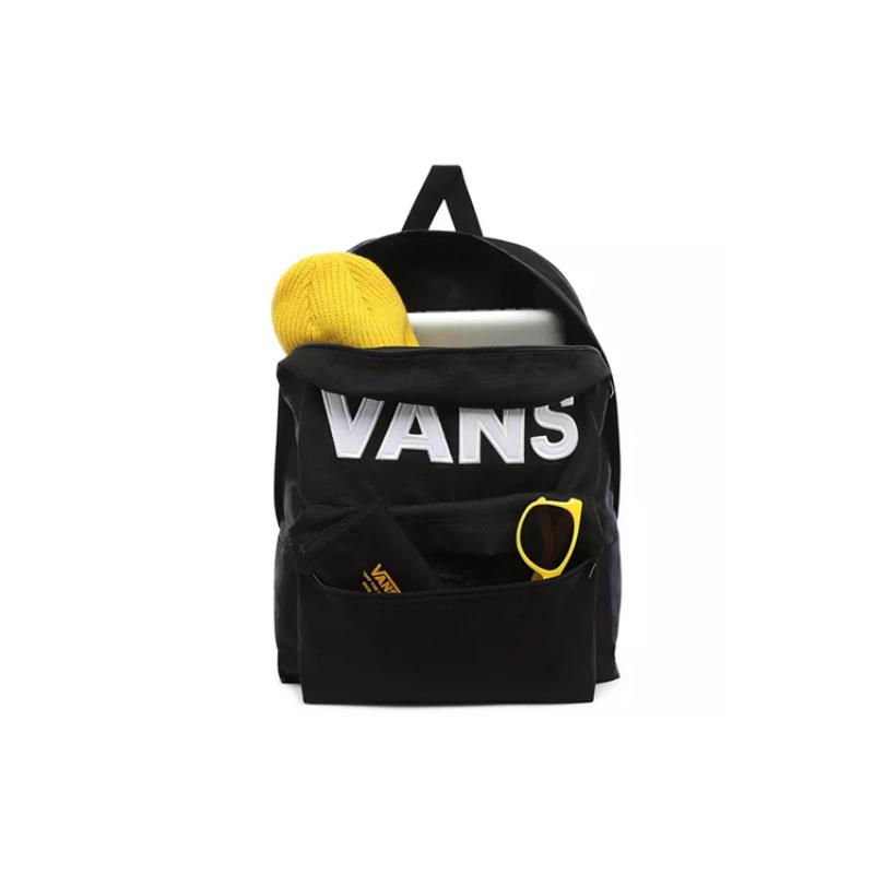 Vans Old Skool Collection Polyester Backpack Regular Unisex Black Vans VN0A5KHPY28