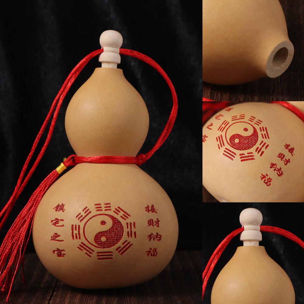 Natural Dry Gourd Bottle DIY Photography Props Hanging Gift Gourd Crafts  Xmas Gift
