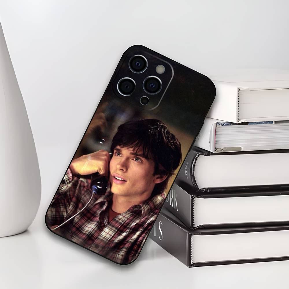 

T-Tom W-Welling actor Phone Case For iPhone 17,16,15,14,13,12,11 Plus,Pro Max,XS,Soft Silicone Black Cover iPhone14Pro