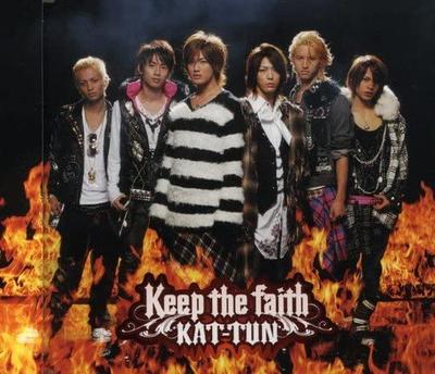 CD KAT-TUN, KYOUSUKE HIMURO, SPIN, JOK - Keep the Faith  JACA5079 Japan ObiJapanese Pop/Rock Used