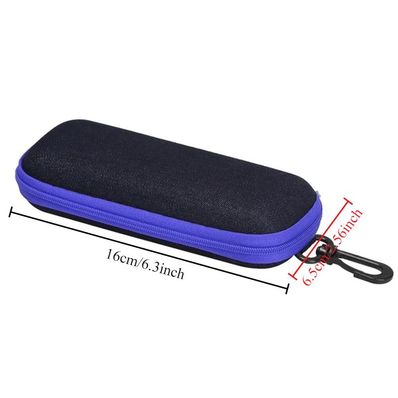 EVA Zipper Glasses Box Denim Myopia Sunglasses Box Leisure Sports Box Reading Glasses Box Storage Box Carrying Bag
