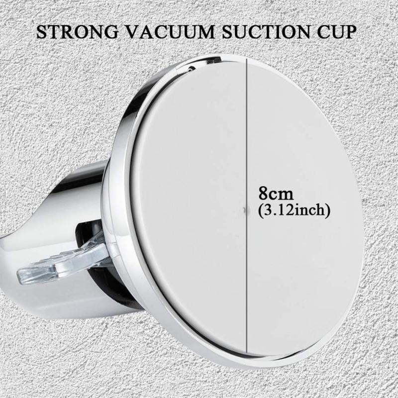 Adjustable Shower Hook Quick Releases Shower Mount For Renters Drillless Adhesive Installation On Smooth Textured Walls