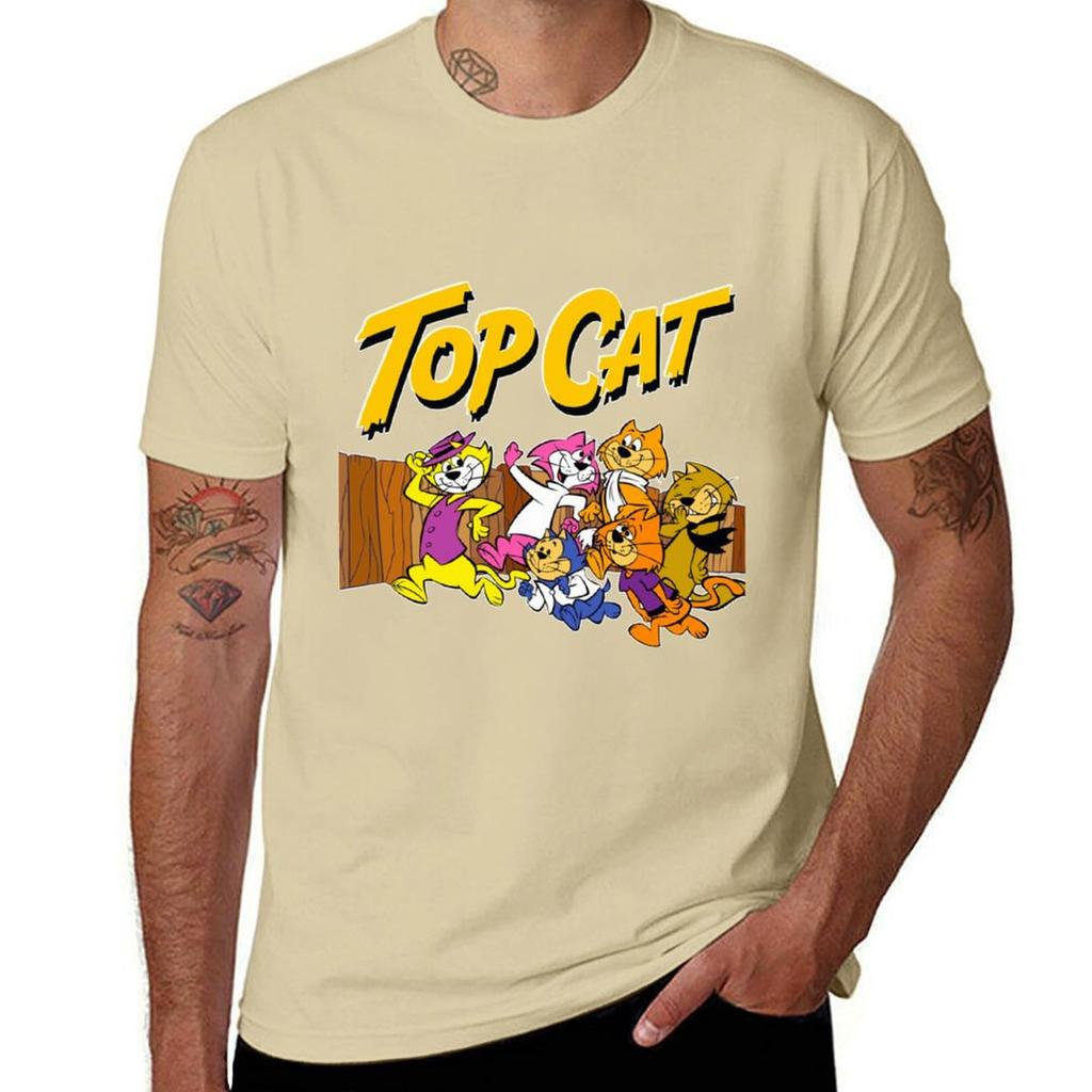 Top Cat- Limited Edition | Perfect Gift T-Shirt Boys Animal Print Korean Fashion Sports Fans T Shirts Men