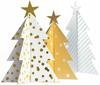 Creative Set Shiny Christmas Trees 3 Pcs