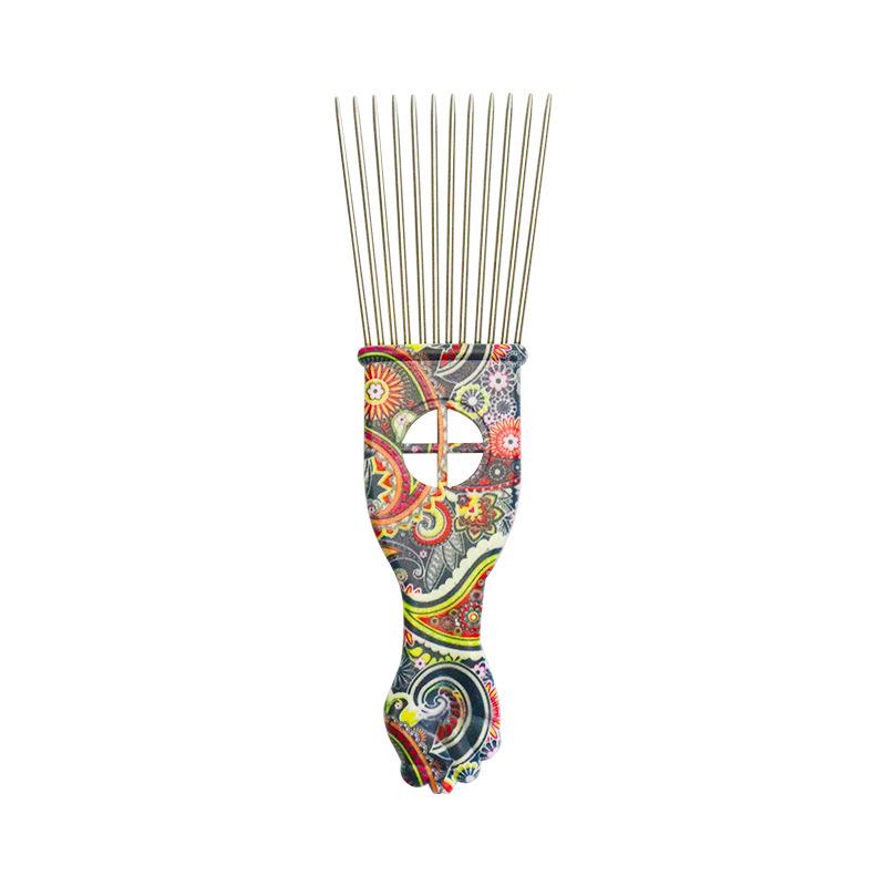 Steel Needle Fork Hair Styling Comb Set