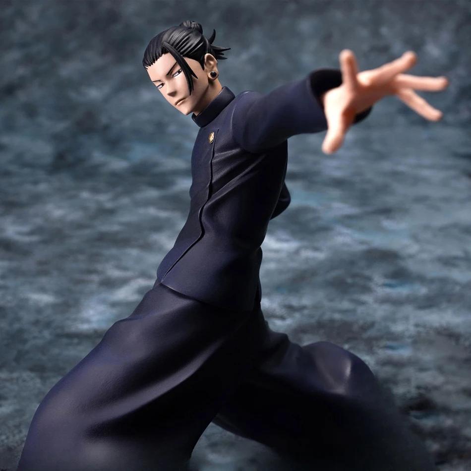 Figura Anime da 15cm Tappo per Noodle Satoru Gojo Action Figure Geto Suguru Figura PVC Regali di Natale per Bambini Modello da Collezione per Adulti Giocattoli Bambola