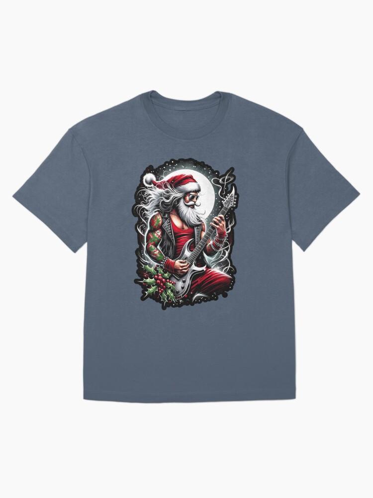 Pantera Heavy Metal Santa - Christmas Oversized Unisex T-Shirt