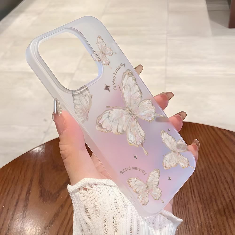 Etui na telefony komórkowe iPhone 11 13 15 Pro Max 12 14 Pro Max Etui iPhone 16 15 Plus 13 Pro 12 Mroźna tekstura Malowane kwiaty z kreskówek