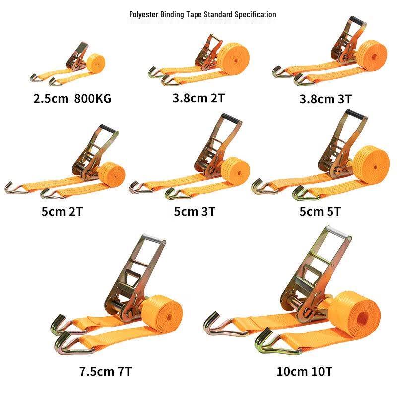 Heavy-Duty Ratchet Tie Down Strap