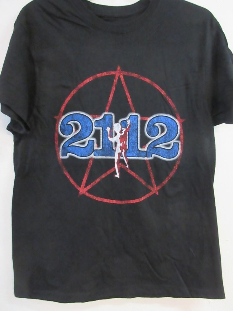 RUSH OFFICIAL MERCH STARMAN 2112 2022 BAND CONCERT MUSIC  MEDIUM Unisex T-Shirt XXXL
