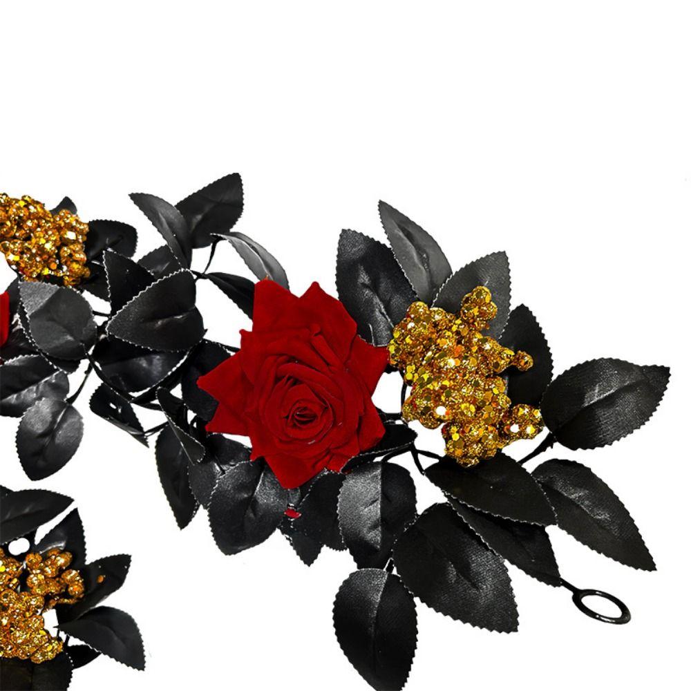 175cm Artificial Hanging Vine Garland Plastic Artificial Rose Vines  Christmas Ceiling