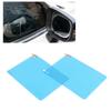 2pcs Rainproof Waterproof Car Rearview Mirror Sticker Anti fog Protective Film Rain Shield Oval