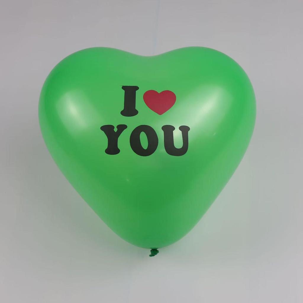 10-Inch Heart-Shaped Latex Balloons for Weddings, Birthdays, Festivals, and Venue Decorations