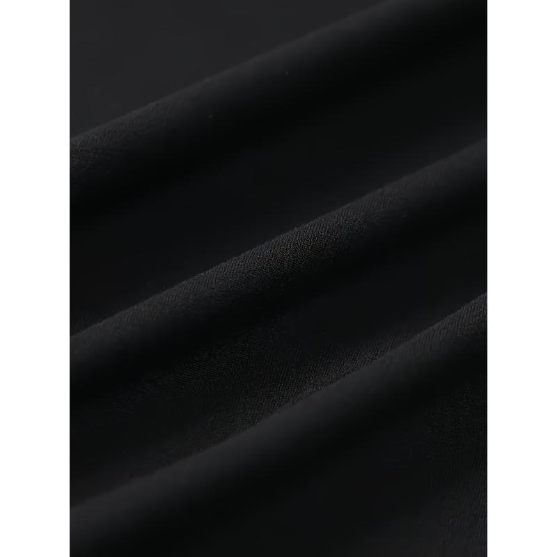 Beard Skull Pattern T-Shirt | Soft Men'S Crew Neck Short Sleeve, Orange and White Color Block Print, Casual Street Style, Comfortable Fit, Plus Size