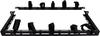 Lanview 19" 2U Adjustable Open Wall Rack - Black, RAR200BL