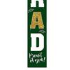 1 Pair 2026 Graduation Decoration Class of 2026 Congrats Grad Door Sign Indoor Outdoor Front Door Porch Hanging Banner for Graduation Party