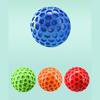 Tough Dog Chew Toy Indestructible Dog Chew Ball for Aggressive Chewers Interactive Squeaky Ball Toy for Large Medium Dogs