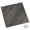 VidaXL 20x Self-Adhesive Floor Planks Floor Coverings Living Room Sitting Room Bedroom Home Non-Slip PVC 1.86 330143