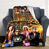 Wrestlemania Customize Text Blanket Throw Personalized Blanket Warmthful Decor Great for Bed Chair Bedding Home Decor for All Occasions