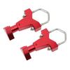 Lift Jack Mount 6061 Billet Aluminum Red Anodized Replacement for Polaris Rzr Offroad 1in To 2.5in Square Round Tubes