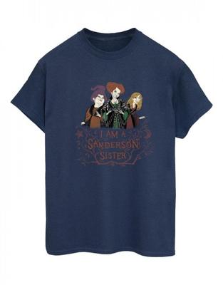 Womens/Ladies Hocus Pocus Sanderson Sister Cotton Boyfriend T-Shirt