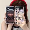 Call Night Nazuna Clear Mobile Phone Case for Samsung Galaxy S25 S24 S23 S22 S21Plus FE Ultra Colorful Cover