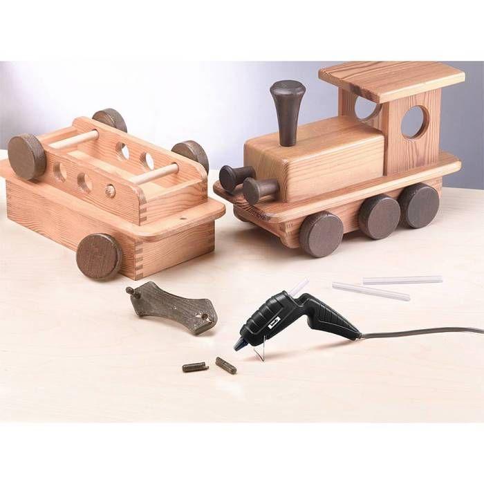 Klebepatronen - KWB - 989321 - Ø 7 mm - 12 Stück - Ideal für Heimwerken und Dekoration