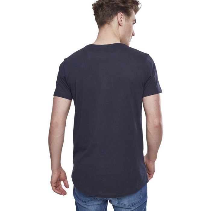 T-shirt long - Urban Classics - SHAPED - 100% coton - Ajusté - Manches longues