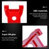 Hoolcar Engine Hood Hinge Cover Exterior Decoration Accessories for 2018-2024 2025 Jeep Wrangler JL JLU & Gladiator JT, Red