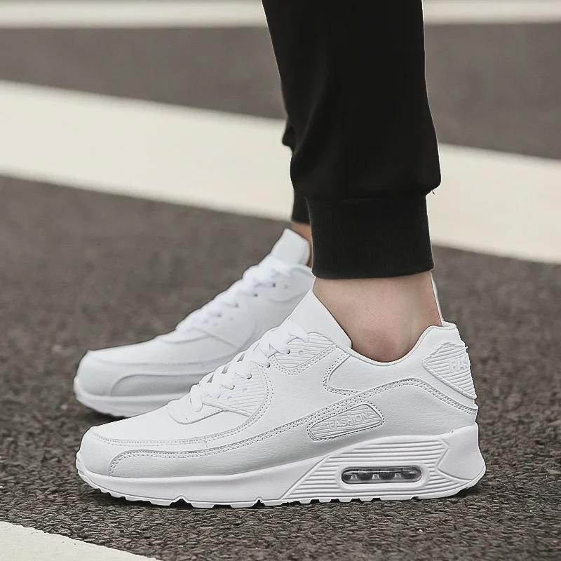 

766 Кроссовки для бега в стиле ретро с низким верхом унисекс с кожаной отделкой, двойной сеткой и воздушной амортизацией 44