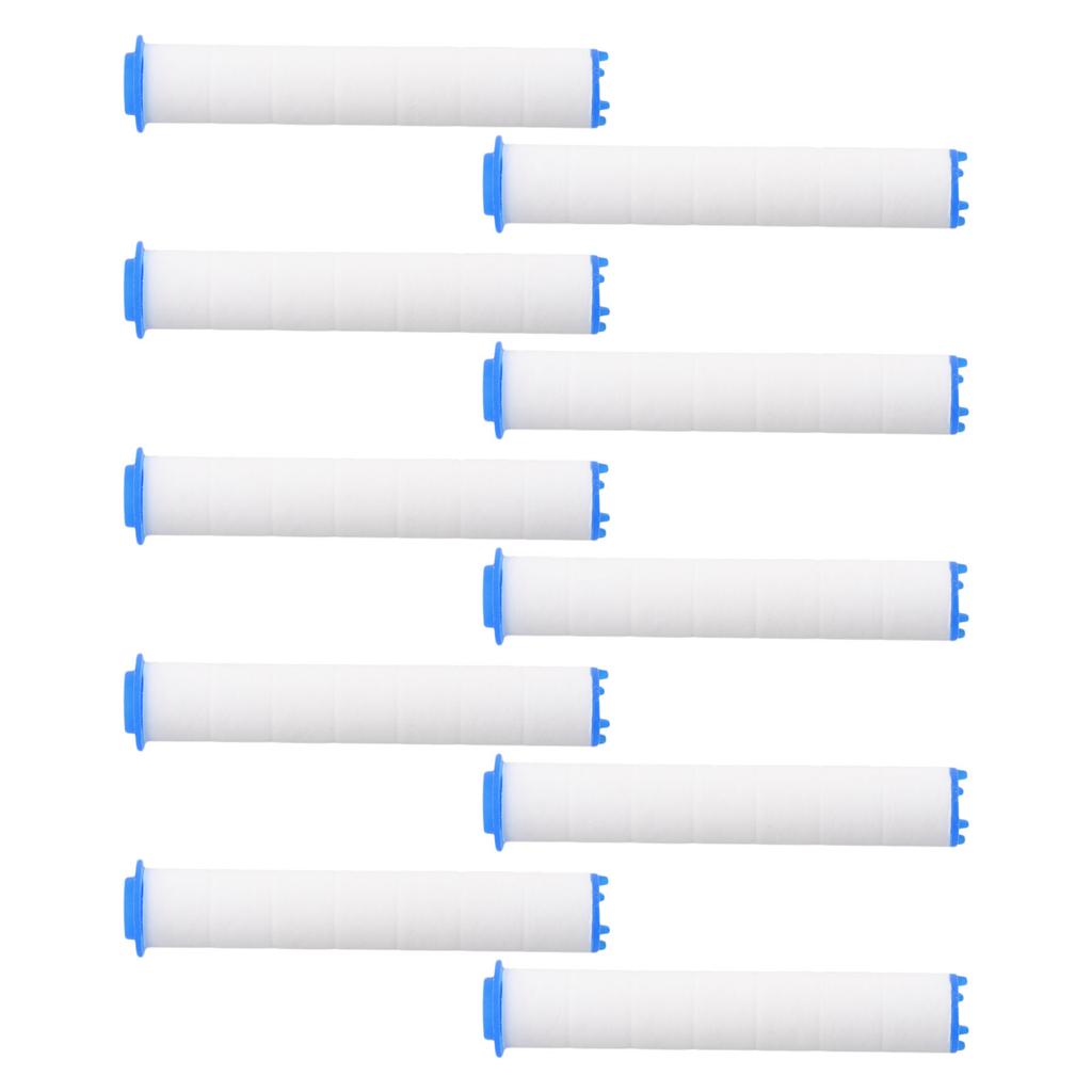10Pcs Shower Head PP Cotton Shower Filter Replacement Purify Water Shower Water Cleaning Bathroom Accessories