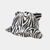 Cow/ Leopard Print Bucket Hat Cat's Ears Fisherman Hats New Panama Fishing Cap Outdoor