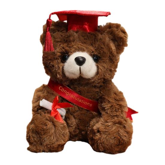 Personalized Graduation Gifts 2026 for Her, 7-Inch Teddy Bear, Soft Plush Graduation Mascot for College High School, Grade Graduation Gifts
