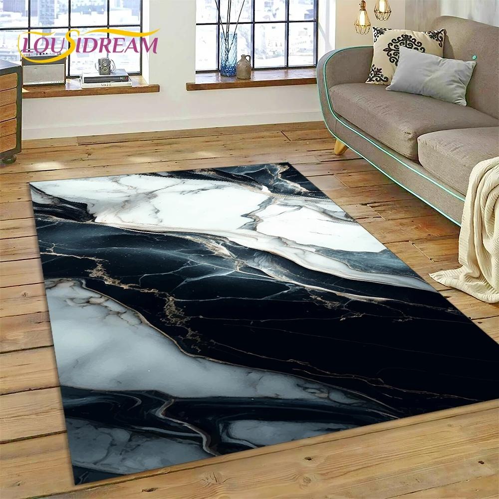 Luxurious Green Gold Colour Marble Dream Carpet Rug for Bedroom Living Room Sofa Decoration,Children Game Large Decor Floor Mat