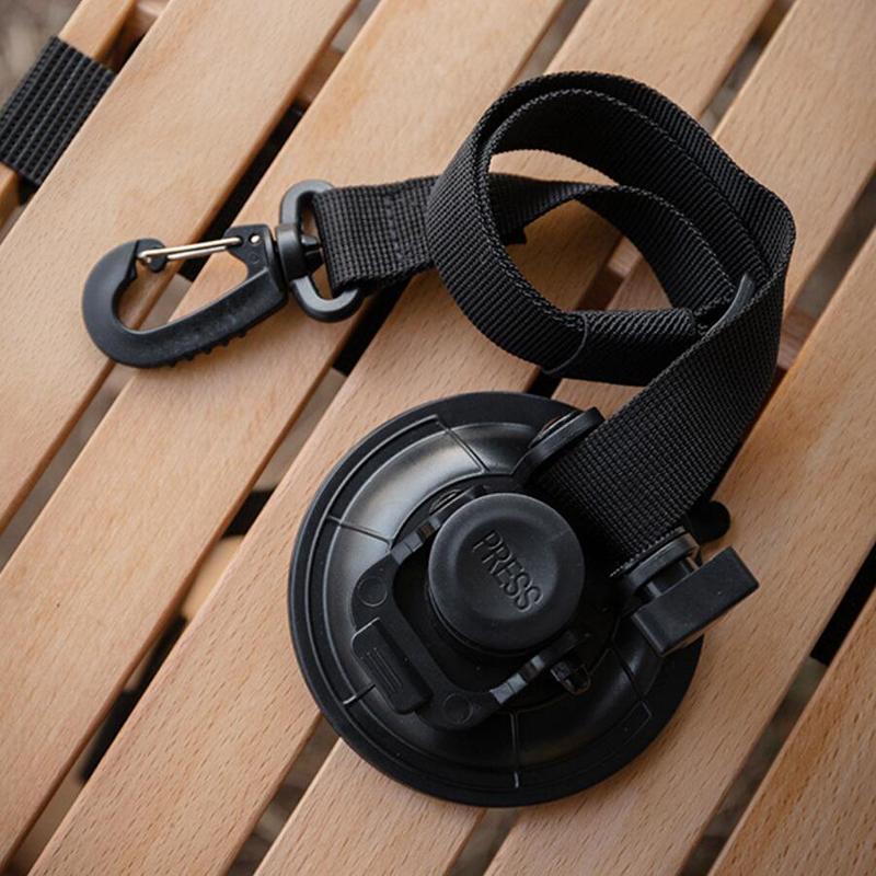 1Pc Outdoor Tent Securing Hook Strong Suction Cup Anchor Heavy Duty Tie Down Camping Canopy Awning Tarp Carabiner Outdoor Tools