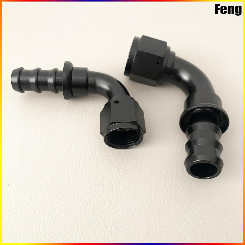 Fitinguri Universale de Capăt de Furtun cu Împingere Combustibil Ulei 0 45 90 180 Grade Furtun Răcire Adaptor de Conexiune AN4 AN6 AN8 AN10 AN12