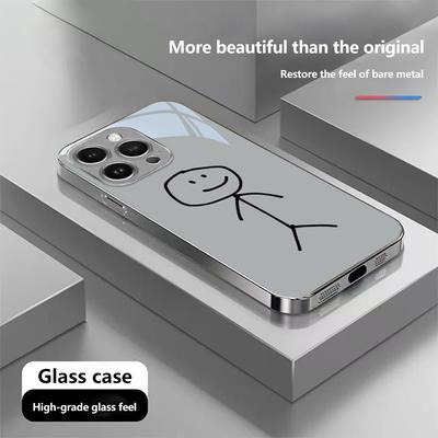 N178 Let Me Make You a Toast Phone Case for iPhone 16 15 Pro Max Samsung S24 S23 Ultra A54 A35 Redmi Note 13 12 Pro Plated Frame Tempered Glass Cover