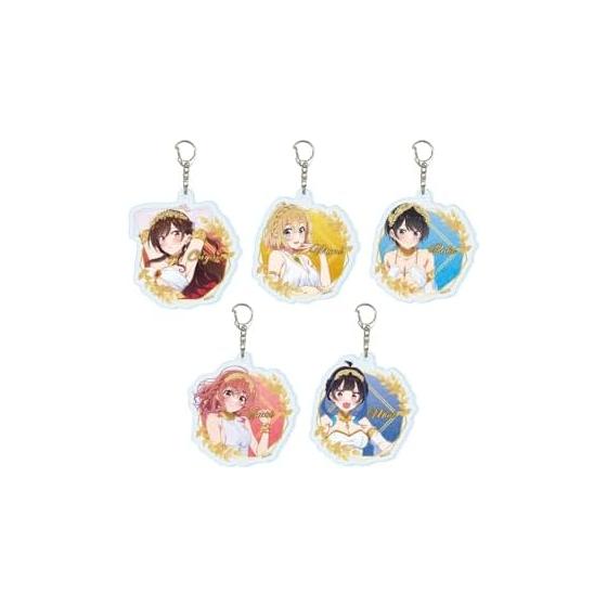 Rent-a-Girlfriend Acrylic Keyholder Complete Set - Box of 5