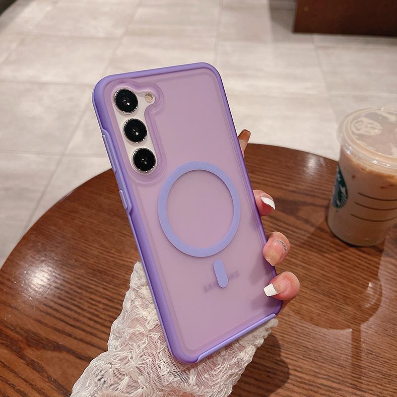 

Thin and Light Touch PC+TPU Design Same Color Wireless High Strength Magnet Suitable for S23plus S23plus