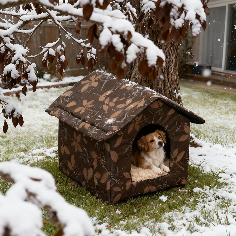 Waterproof Outdoor Pet House Thickened Cat Nest Tent Cabin Pet Bed Tent Cat Kennel Portable Travel Nest Pet Carrier