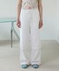 FUNFROMFUN Double Lace Pants, White