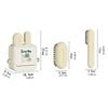 3 in 1 Clothing and Shoe Brush Set Space Saving Flip Laundry Brush Plastic Wall Mounted Bathroom Storage Box Bathroom Organizer