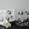 European-style Square Acrylic Cover Ball Ornaments Living Room Porch TV Cabinet Model Room Home High-end Decorations Modern