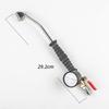 1Pcs Tire Maintenance Air Tire Inflator 220PSI 30cm Tire Maintenance Tool Valved Compressor Tire Pressure Gauge