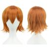 Biondo Rosa Arancione Unisex Corti Cosplay Capelli Sintetici Anime Stratificati Parrucche Uomini Donne