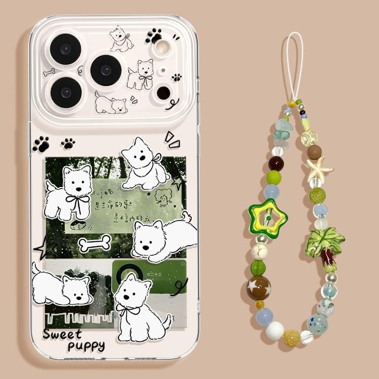 Transparent cat is suitable for Apple 11 mobile phone case, new iphone11promax soft case 11 Mori series 11 cute 11