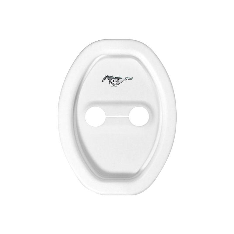 4Pcs Car Styling 3D Silicone Door Lock Cover Protective Decoration For Ford F150 Focus Ranger Fiesta Transit Mustang Mondeo MK2 MK3 Fusion