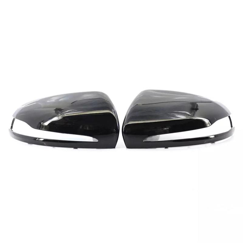 Car Rearview Mirror Cap Cover For Mercedes Benz C E GLC Class W205 X253 W213 W222 Replace 0998110122 0998110222-A99D