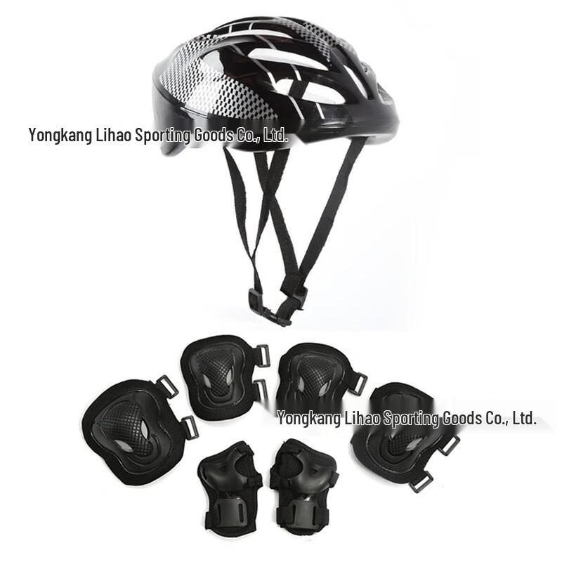 

Tang Jun Li Hao Roller Skating Helmet & Protective Gear Set